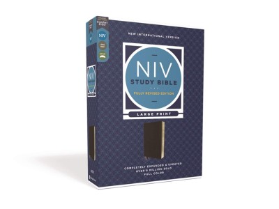 NIV Study Bible, Bonded Leather